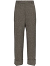 THOM BROWNE PLEATED TROUSERS