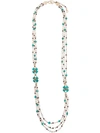 Goossens Trèfle Sautoir Necklace In Metallic