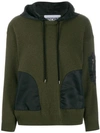 MOSCHINO HOODED LONG-SLEEVE JUMPER