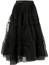 ROCHAS A-LINE MIDI-SKIRT