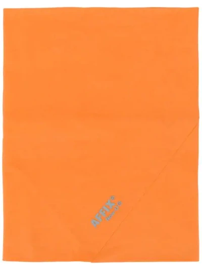 Affix 橙色徽标围脖 In Orangeblack