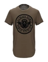 Balmain T-shirt In Military Green