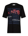 Faith Connexion X Ntmb Logo Cotton T-shirt In Black
