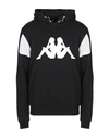 KAPPA KAPPA KONTROLL MAN SWEATSHIRT BLACK SIZE S COTTON,12390229TW 4