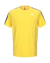 Kappa T-shirts In Yellow