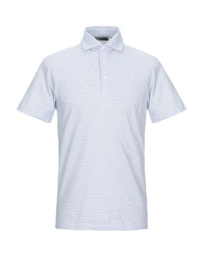 Vengera Polo Shirt In Sky Blue