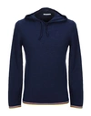 Grey Daniele Alessandrini Sweaters In Blue