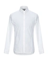 Grey Daniele Alessandrini Shirts In White