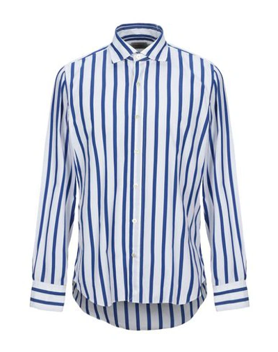 Finamore 1925 Striped Shirt In White