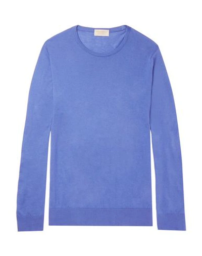 John Smedley Sweater In Purple