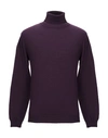 Altea Turtleneck In Dark Purple