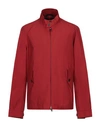 Baracuta Jacket In Brick Red