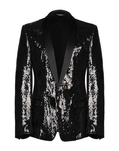 Dolce & Gabbana Suit Jackets In Black