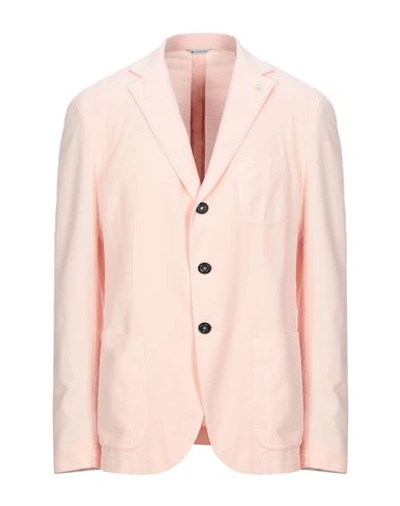 Manuel Ritz Suit Jackets In Pink