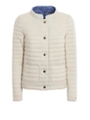 HERNO REVERSIBLE QUILTED DOWN PADDED JACKET