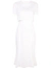 JASON WU COLLECTION FITTED LAYERED DRESS