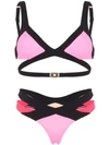 AGENT PROVOCATEUR MAZZY CUT-OUT BIKINI SET