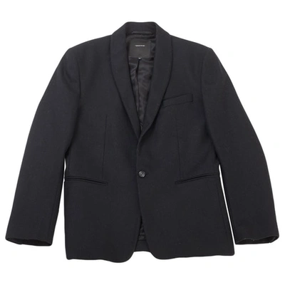 Pre-owned Surface To Air Black Wool Jacket