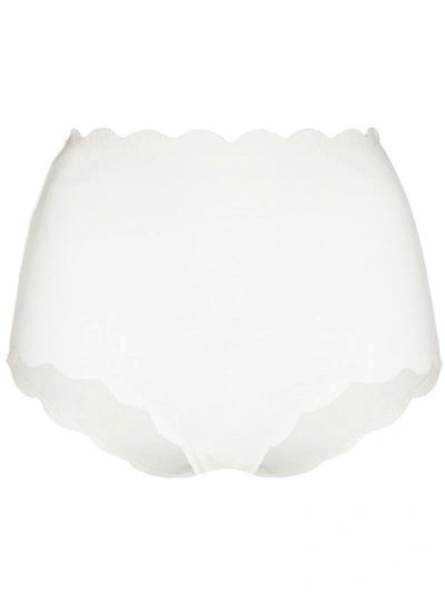Marysia Palm Springs High-waist Swim Bikini Bottom In Coconut