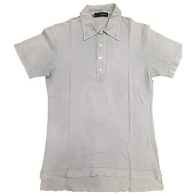 Pre-owned Dsquared2 Purple Cotton Polo Shirt