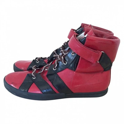Pre-owned Jil Sander - 2010 - 43 - Rare Sneakers In Red
