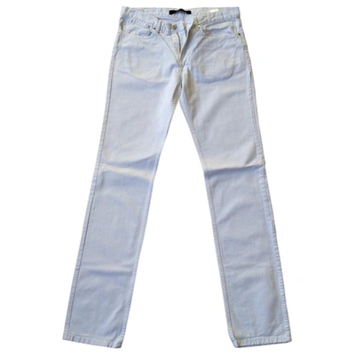 Pre-owned Givenchy Jeans In White