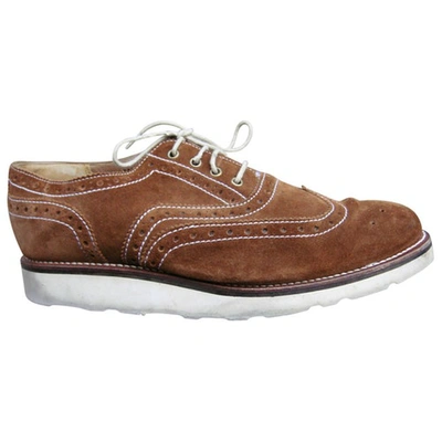 Pre-owned Grenson Lace Ups In Brown