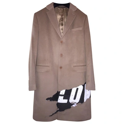 Pre-owned Givenchy Camel Wool-cashmere Blend Coat.