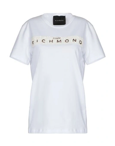 John Richmond T-shirts In White