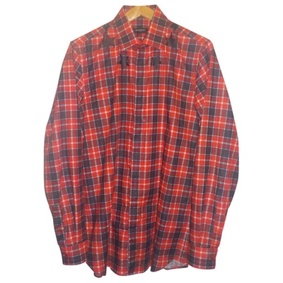 Pre-owned Givenchy Red Cotton Shirt