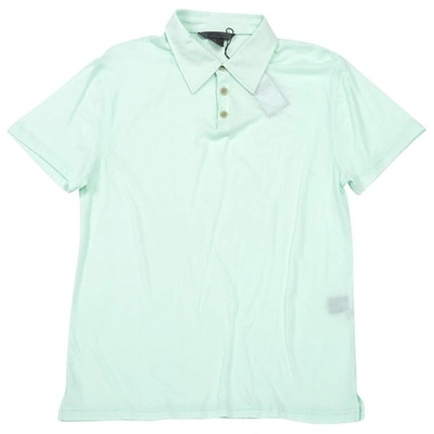 Pre-owned John Varvatos Green Cotton Polo Shirt