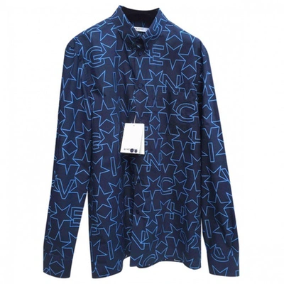 Pre-owned Givenchy Blue Cotton Shirt