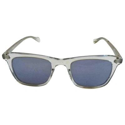 Pre-owned Oliver Peoples Sunglasses In Blue
