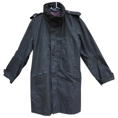 Pre-owned Kenzo Coat In Anthracite