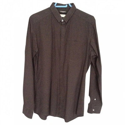 Pre-owned Costume National Shirt In Black