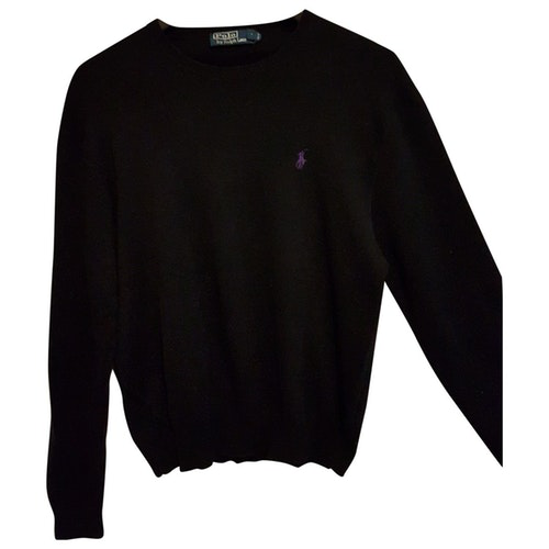 Pre-Owned Polo Ralph Lauren Black Cotton Knitwear & Sweatshirts | ModeSens