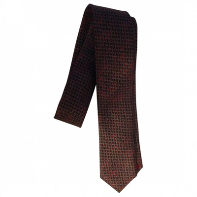 Pre-owned Brioni Silk Tie In Other