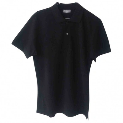 Pre-owned Dior Polo Shirt In Black