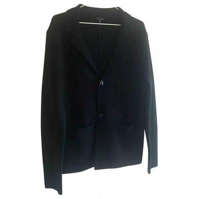 Pre-owned Patrizia Pepe Wool Vest In Black