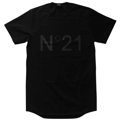 Pre-owned N°21 Black Cotton T-shirt