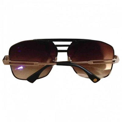 Pre-owned Dita Brown Metal Sunglasses