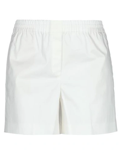 Theory Shorts & Bermuda In White