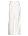 The Row Casual Pants In Ivory