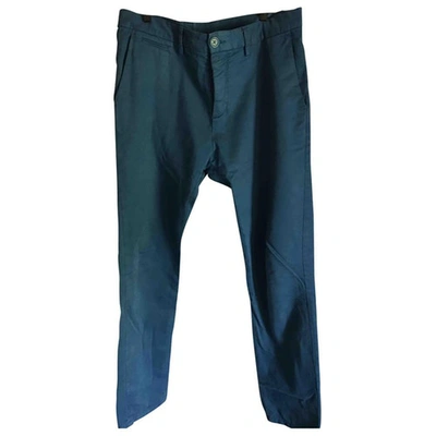 Pre-owned Zadig & Voltaire Trousers In Blue