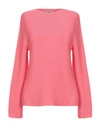 Gran Sasso Sweaters In Fuchsia