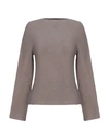 Gran Sasso Sweaters In Light Brown
