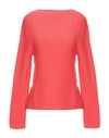 Gran Sasso Sweaters In Coral