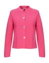 Gran Sasso Cardigan In Fuchsia