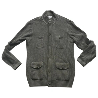 Pre-owned Lacoste Wool Vest In Grey