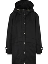 BURBERRY PARKA MIT LOGO-PRINT